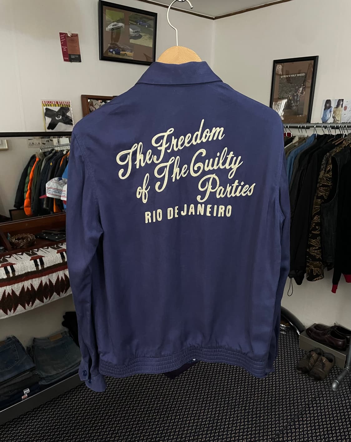 와코마리아 리버시블 스윙탑 자켓 상품이미지3