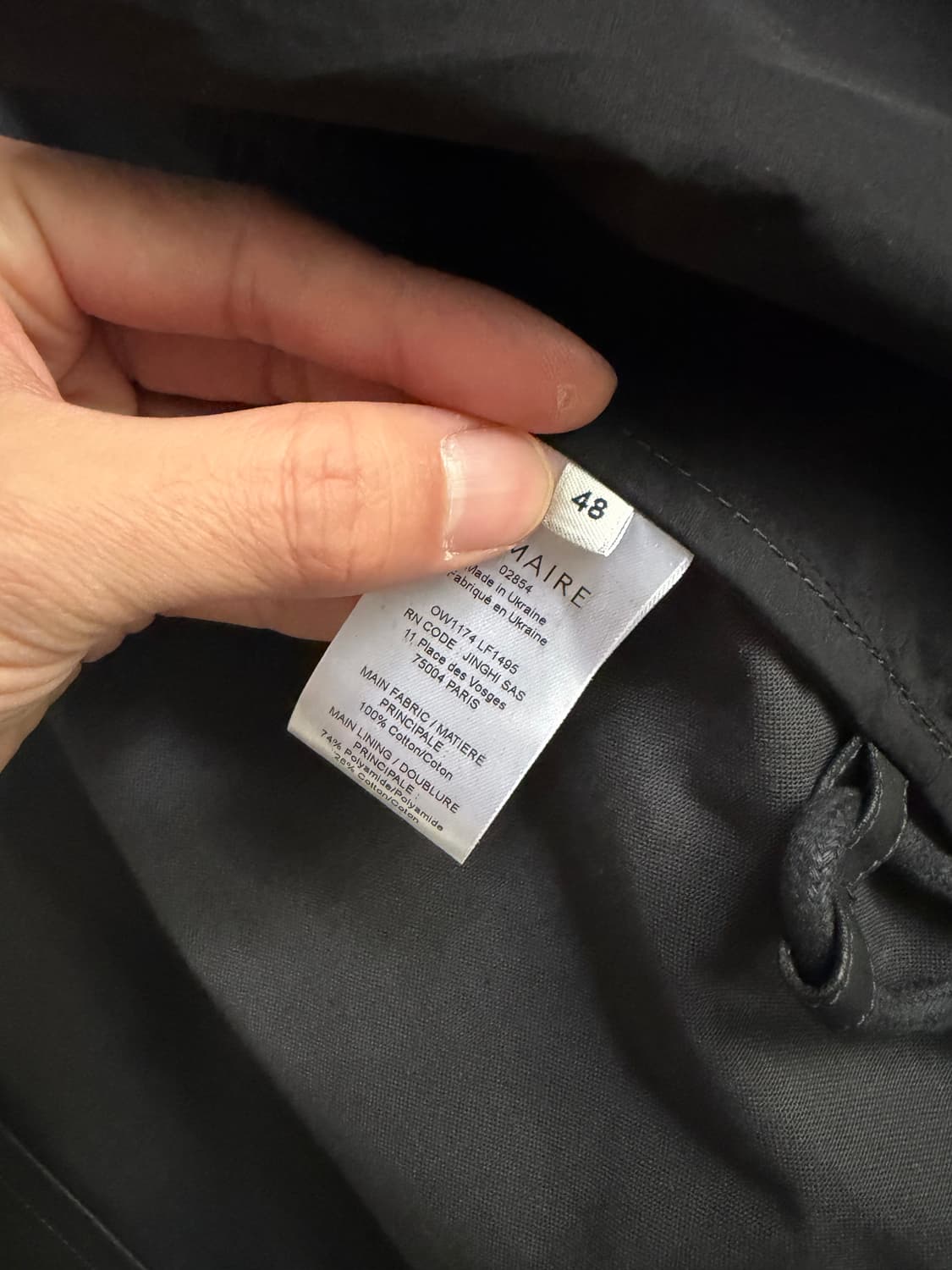 르메르 숏 레인자켓  상품이미지3