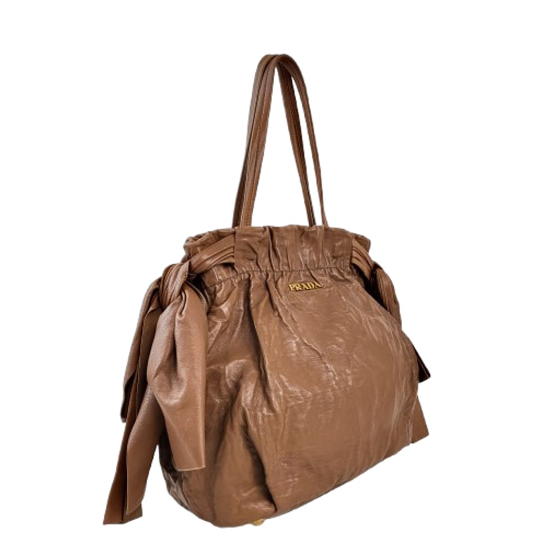 정품 프라다 나파가죽 보우 토트백 상품이미지2