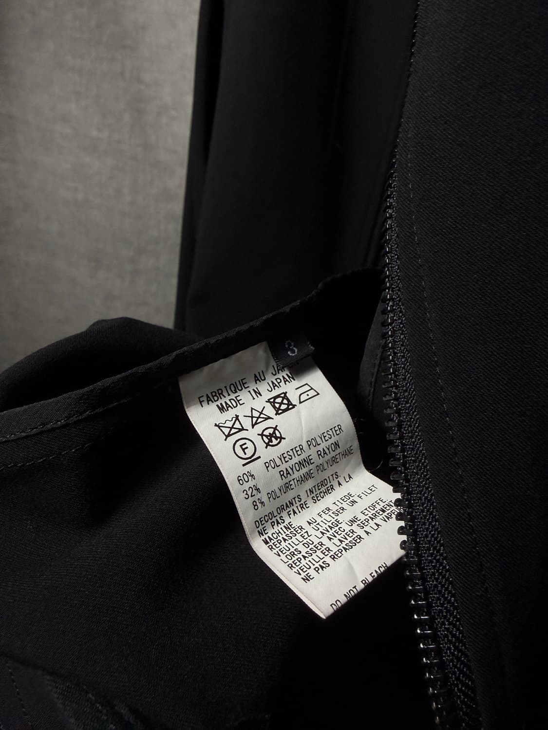 s’yte Yohji Yamamoto Zip up Long Coat  상품이미지8