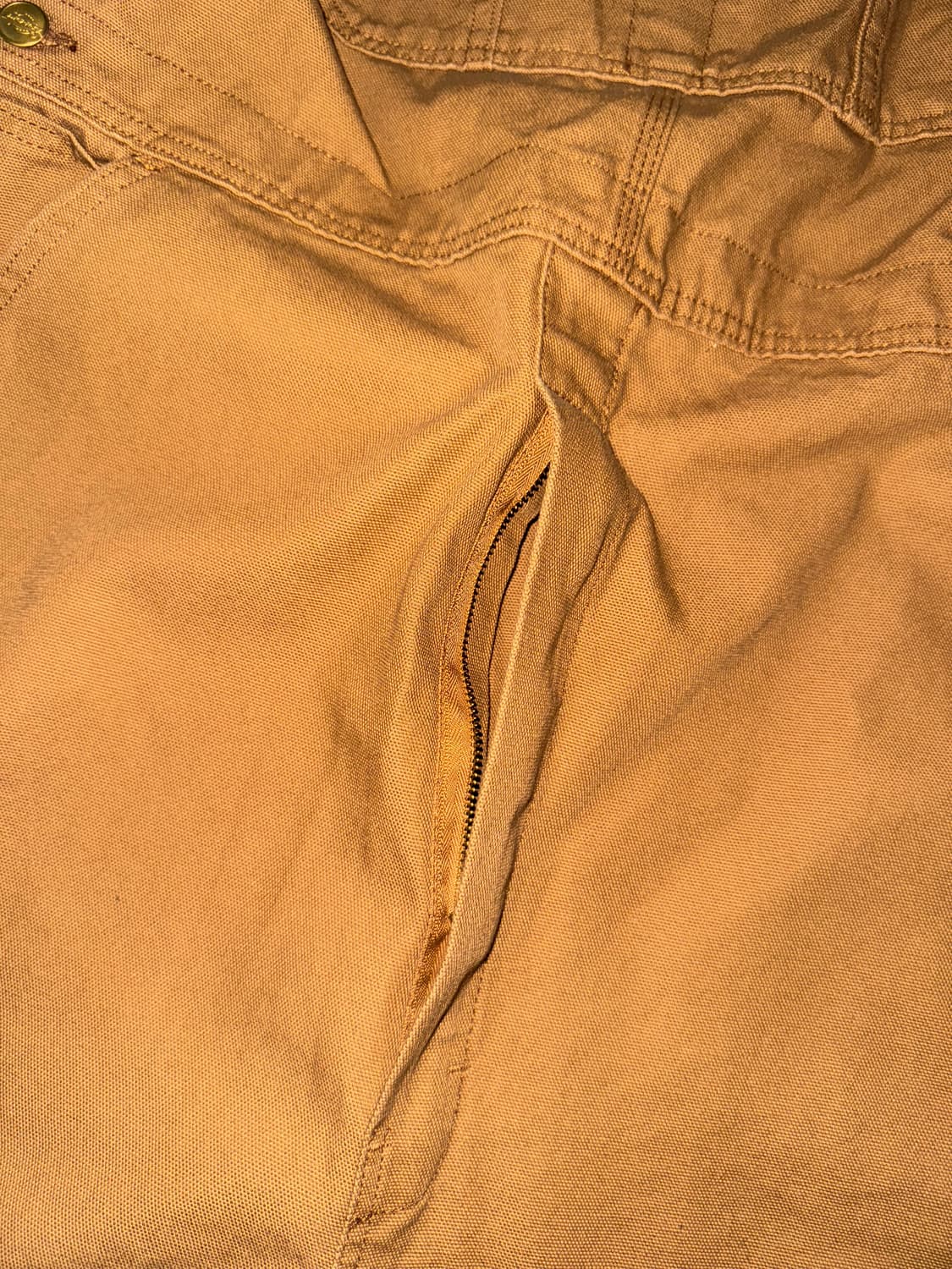 [36] 디키즈 덕 캔버스 헤비웨이트 오버롤 팬츠 브라운 상품이미지4