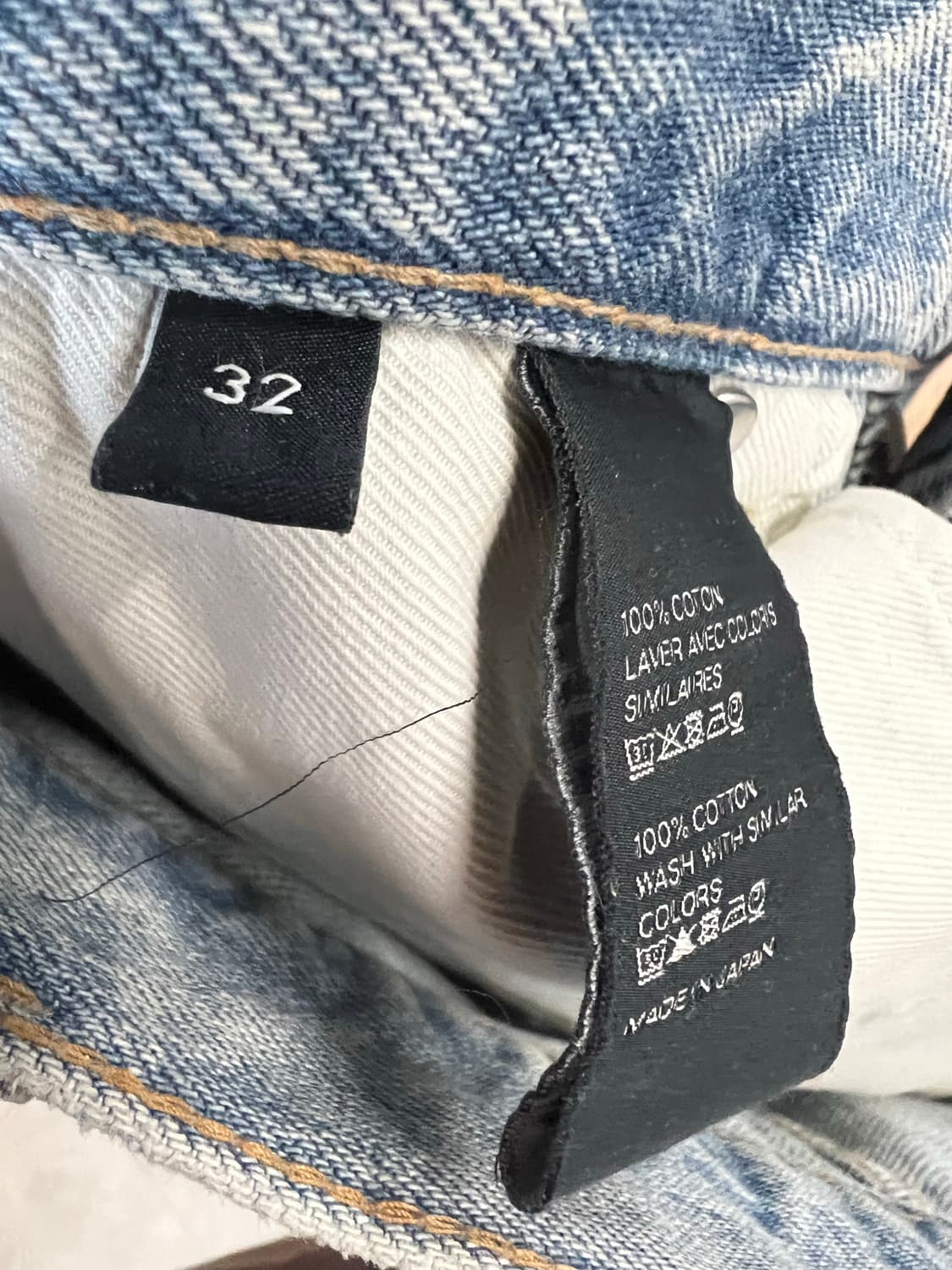 셀린느 남성 wesley 데님 팬츠 32사이즈 상품이미지8