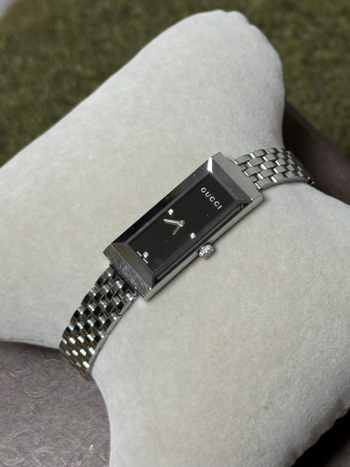 구찌 G 프레임 3p 다이아몬드 블랙 상품이미지1