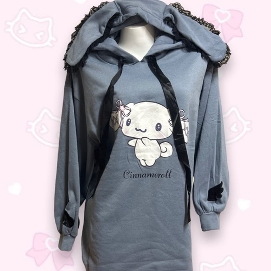 Majoretty cinnamoroll rabbit ear hood 상품이미지4