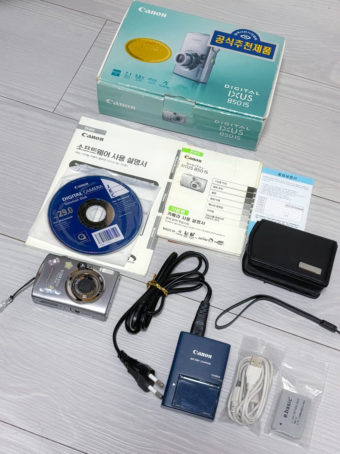 캐논 익서스 850 IS ixus (익시 800) 풀박 상품이미지2