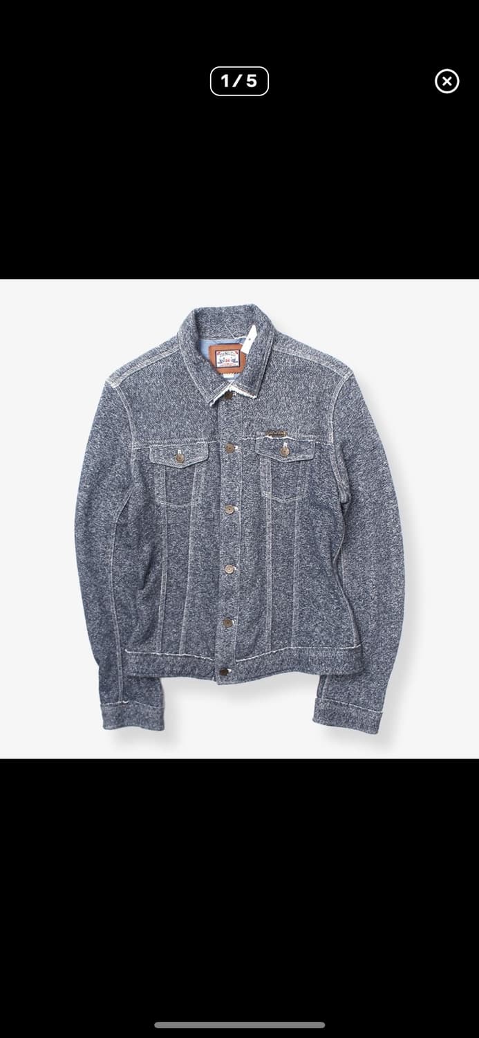 디젤 웨스턴 셔츠 집업 자켓 상품이미지1