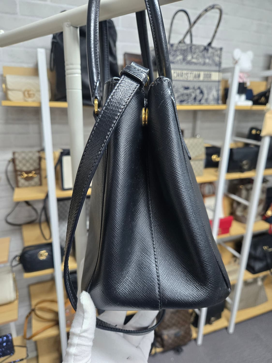 [특가][정품]프라다 사피아노 토트 숄더백 상품이미지4