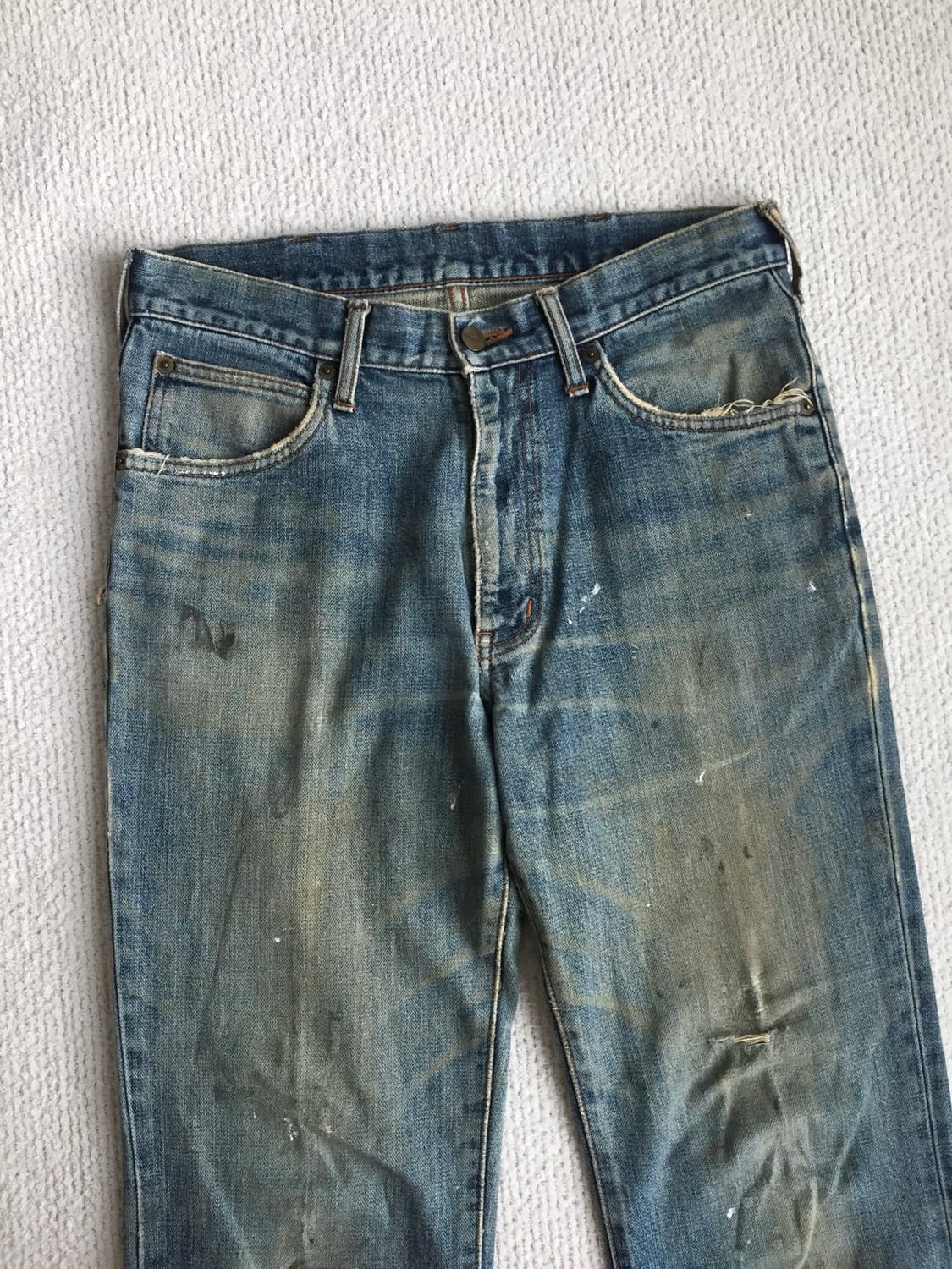 00‘s wrangler 랭글러 부츠컷 데님 굿에이징 굿사이즈 상품이미지2