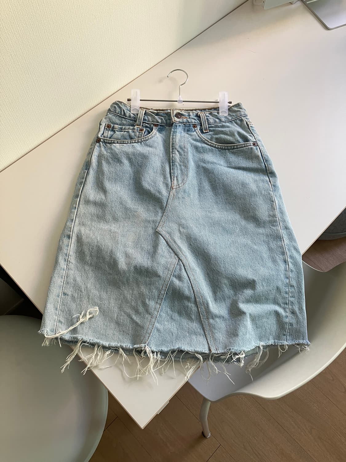 리바이스 빈티지 데님 스커트 상품이미지1