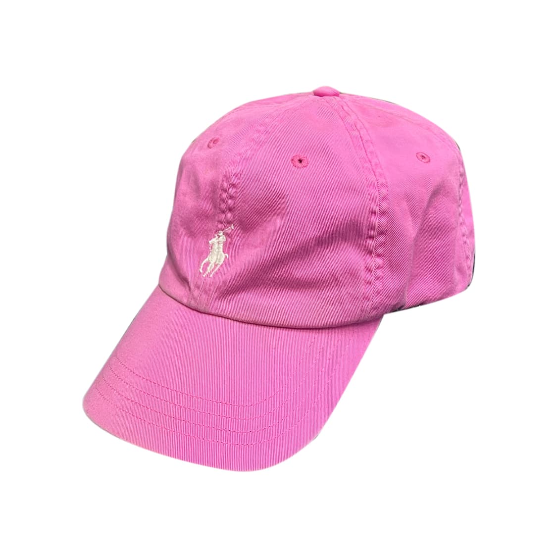 폴로 랄프로렌 핑크 코튼 볼캡 모자 상품이미지1