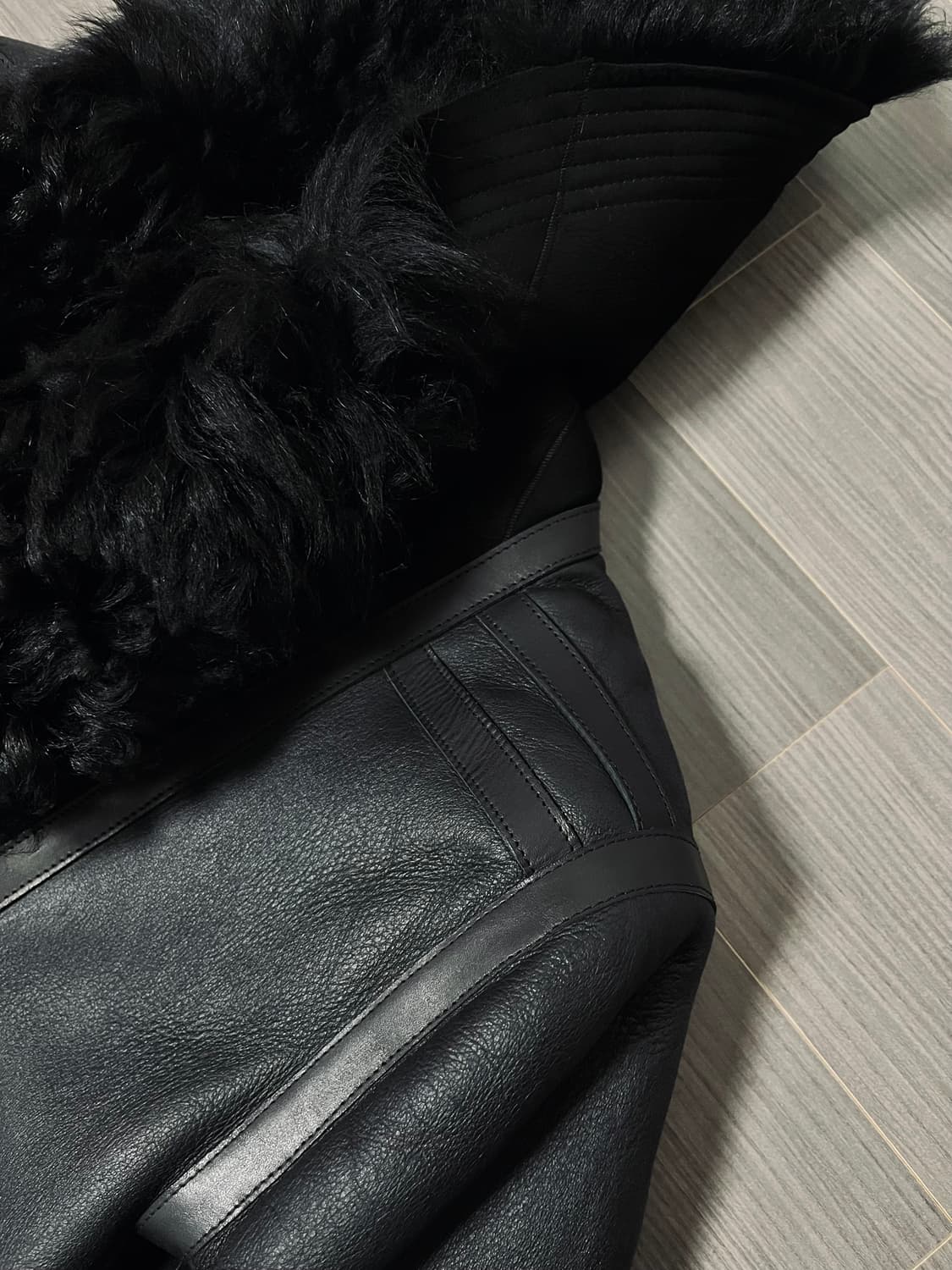 릭오웬스 / 시어링 SHOWTEK 자켓 / 48 상품이미지3