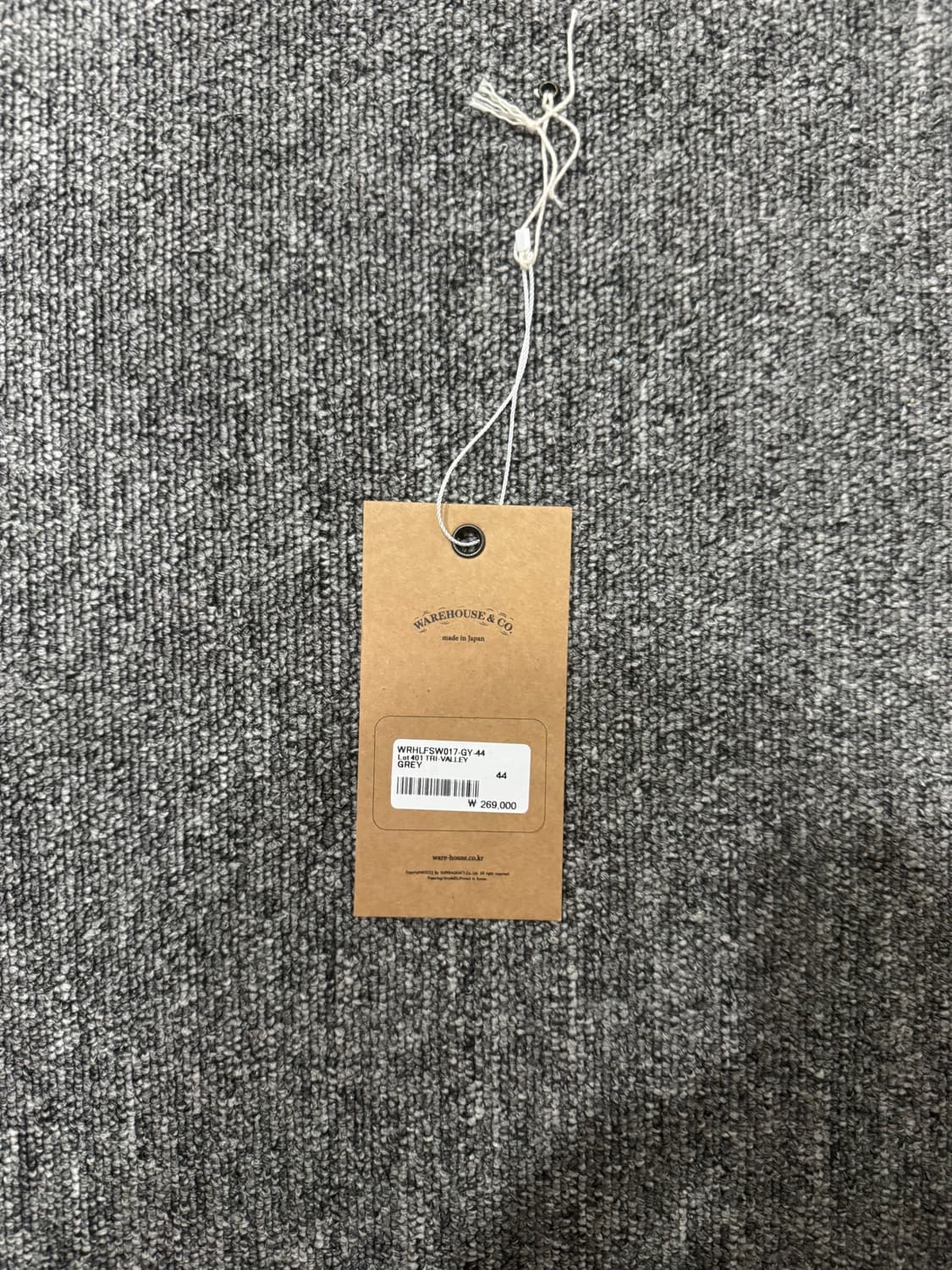 웨어하우스 401 TRI-VALLEY 그레이 스웻 44 상품이미지8