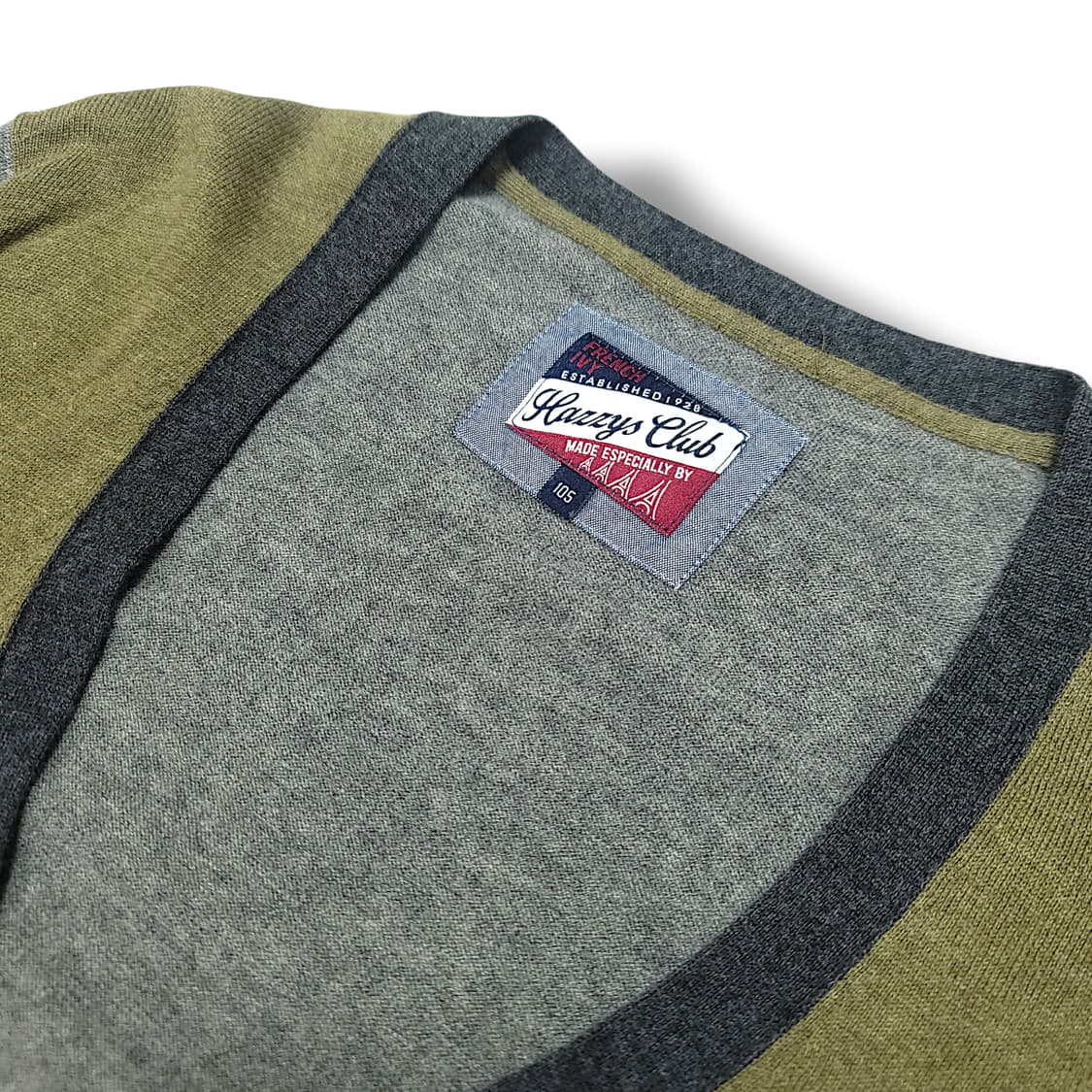 [100] 헤지스 배색 울+모 엘보우패치 가디건 상품이미지8