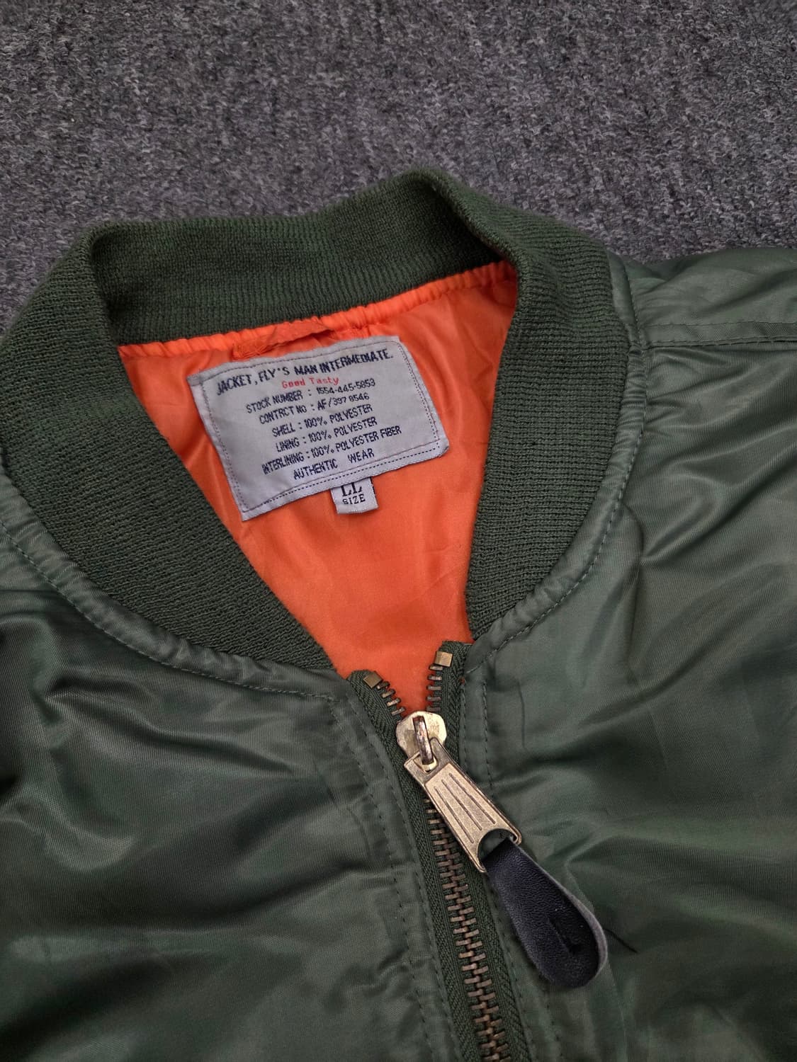 올드 Ma-1 자켓 상품이미지4