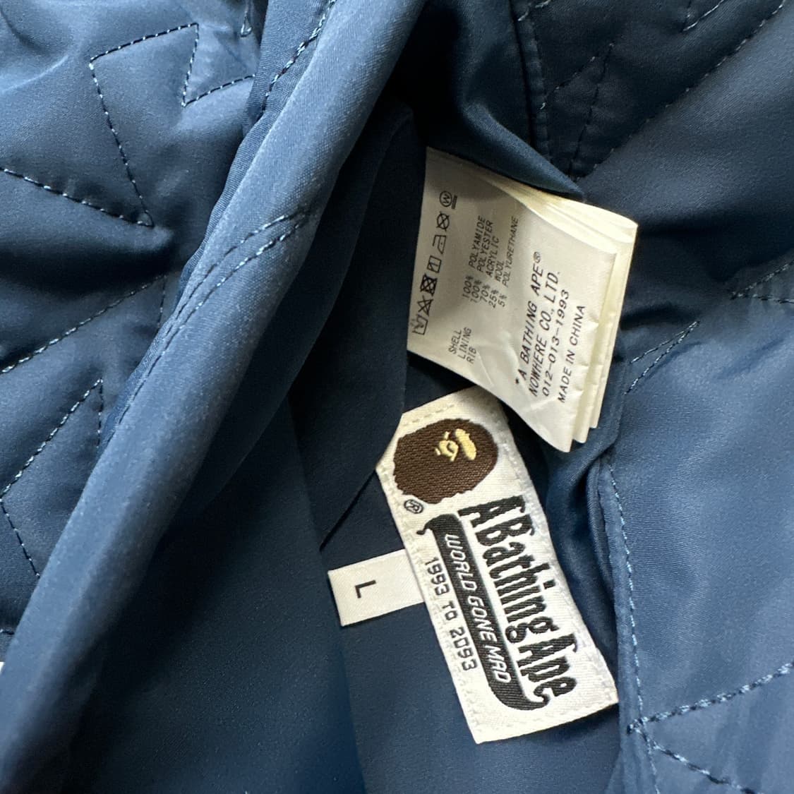 BAPE 22SS 베이프 리버시블 바시티 자켓 상품이미지9
