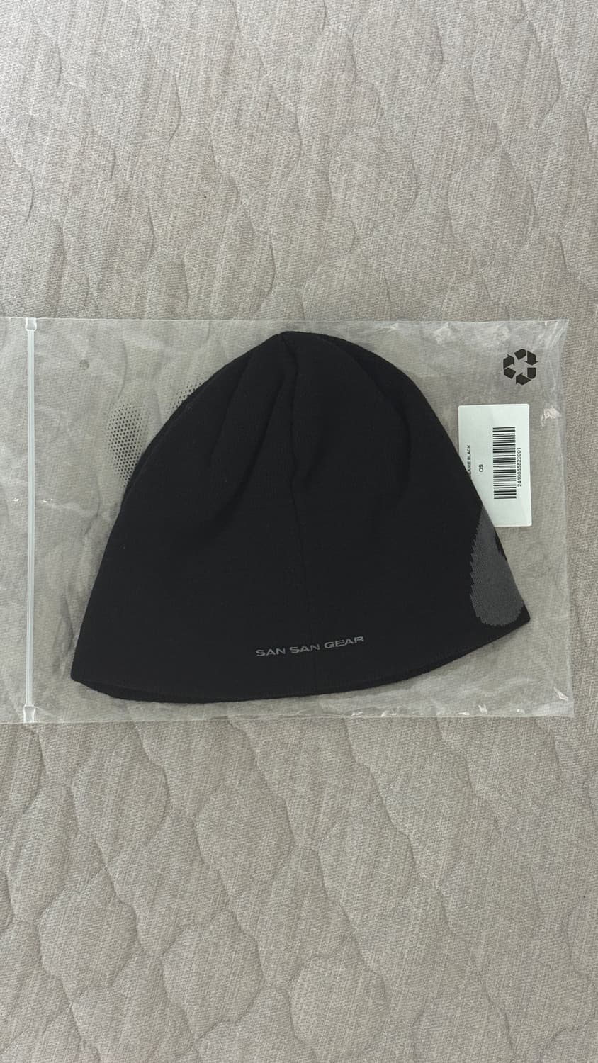 산산기어 로고 비니 블랙 상품이미지3