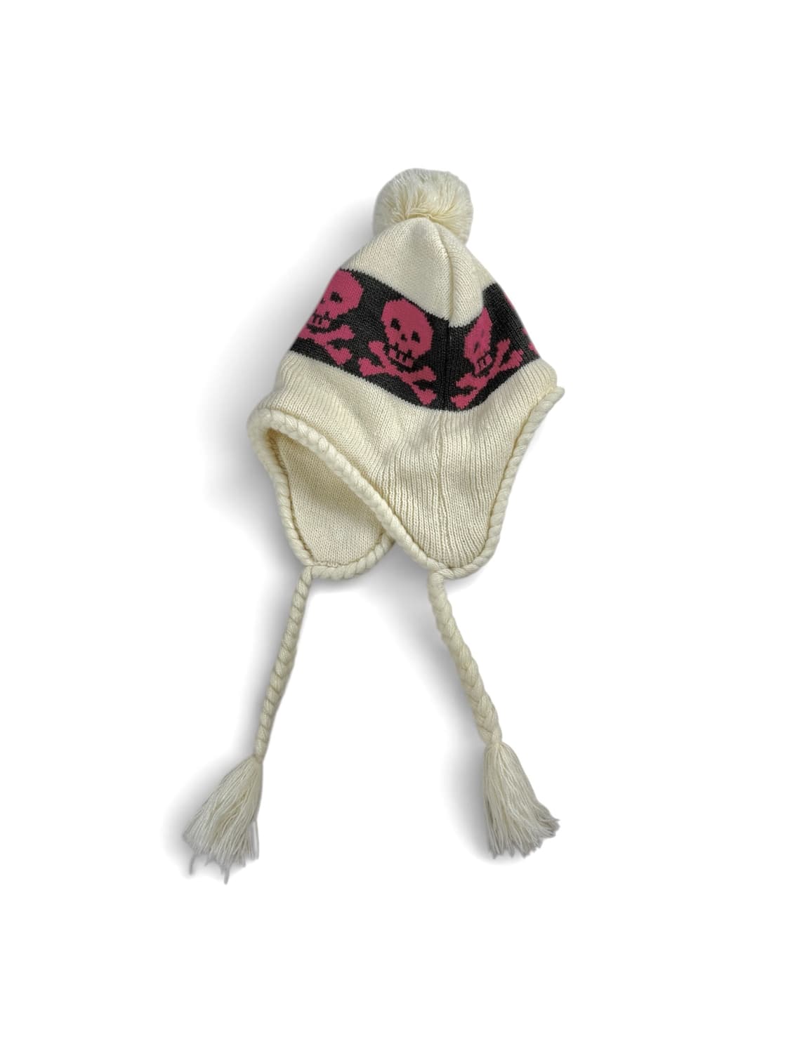 JPN 스컬 폼폼 비니 상품이미지4