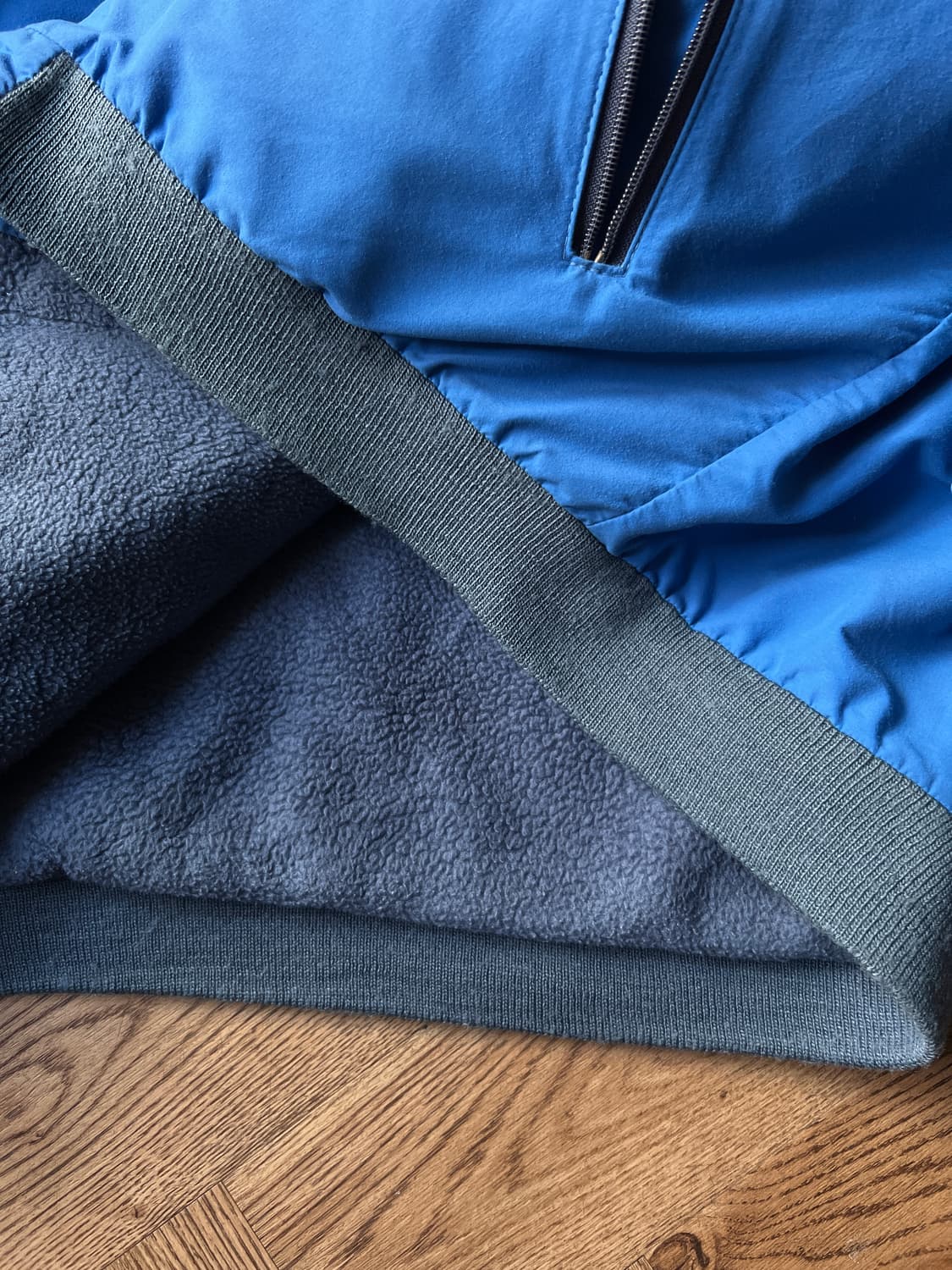 [XL]90's 엘엘빈 Made in USA 나일론 쉘드 웜업 자켓 상품이미지6