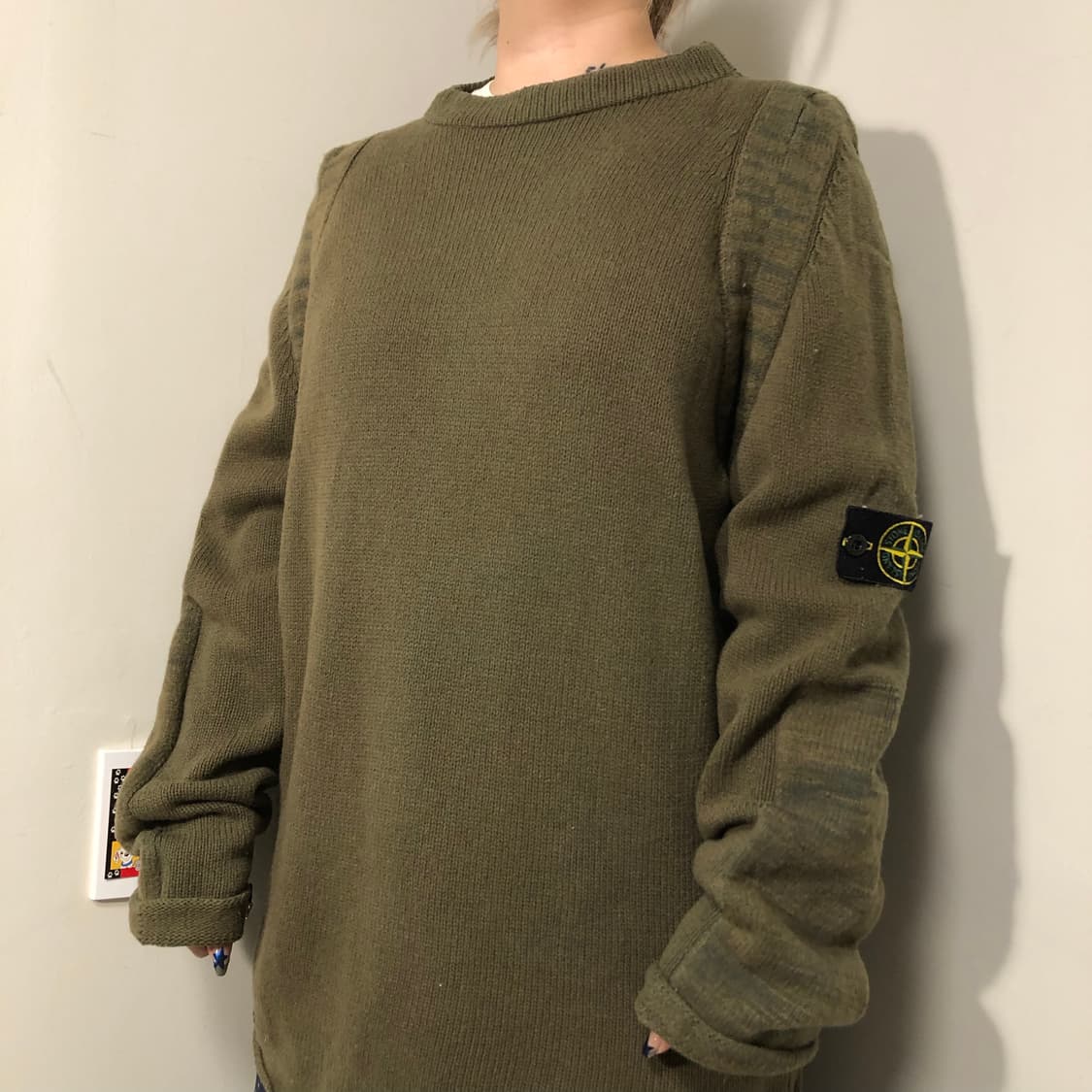 스톤아일랜드 90‘s 국내 매장판 니트  상품이미지3