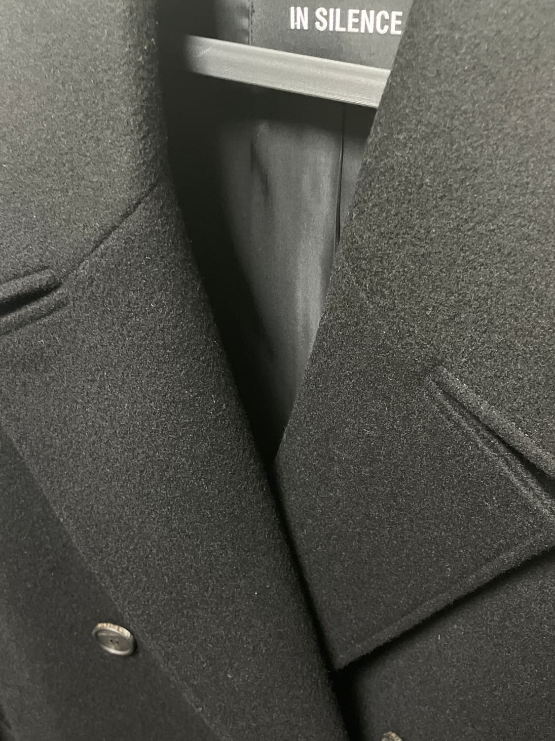 인사일런스 캐시미어 더블 롱코트 M 상품이미지9