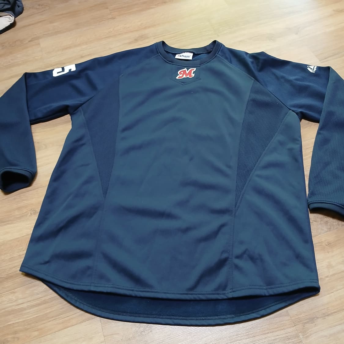 majestic 마제스틱 기모 야구 져지 슬리브 긴팔 상품이미지4