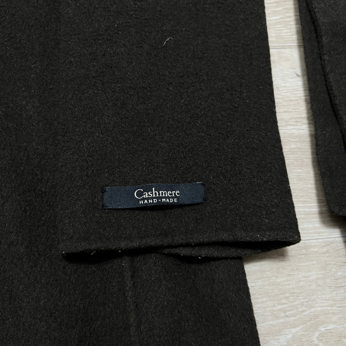 베라왕 여성 캐시미어 핸드메이드 벨티드 롱 랩코트 [카키 브라운] 55 상품이미지4