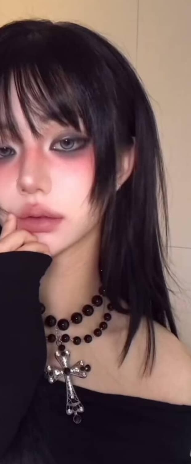 완전 나나가 되....🖤🐈‍⬛ ❤️‍🔥유행템❤️‍🔥 빈티지 목걸이 상품이미지4