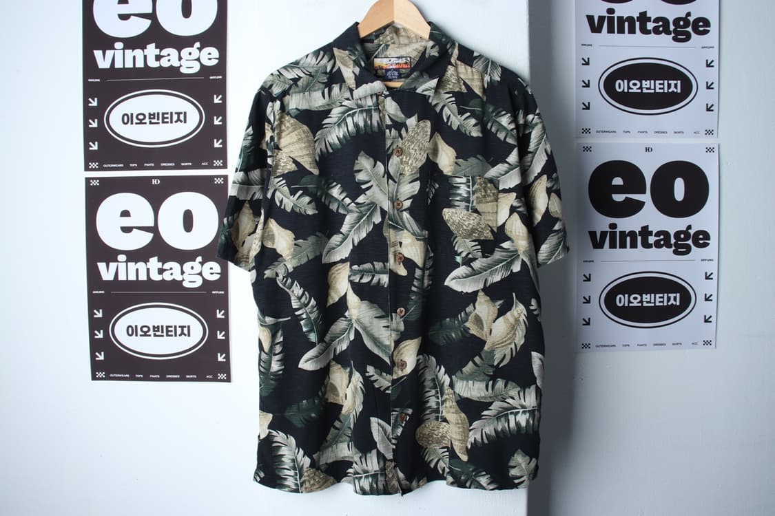 (M-XL) 브랜드빈티지 반팔셔츠 남방 USA 하와이안-H33359 상품이미지2