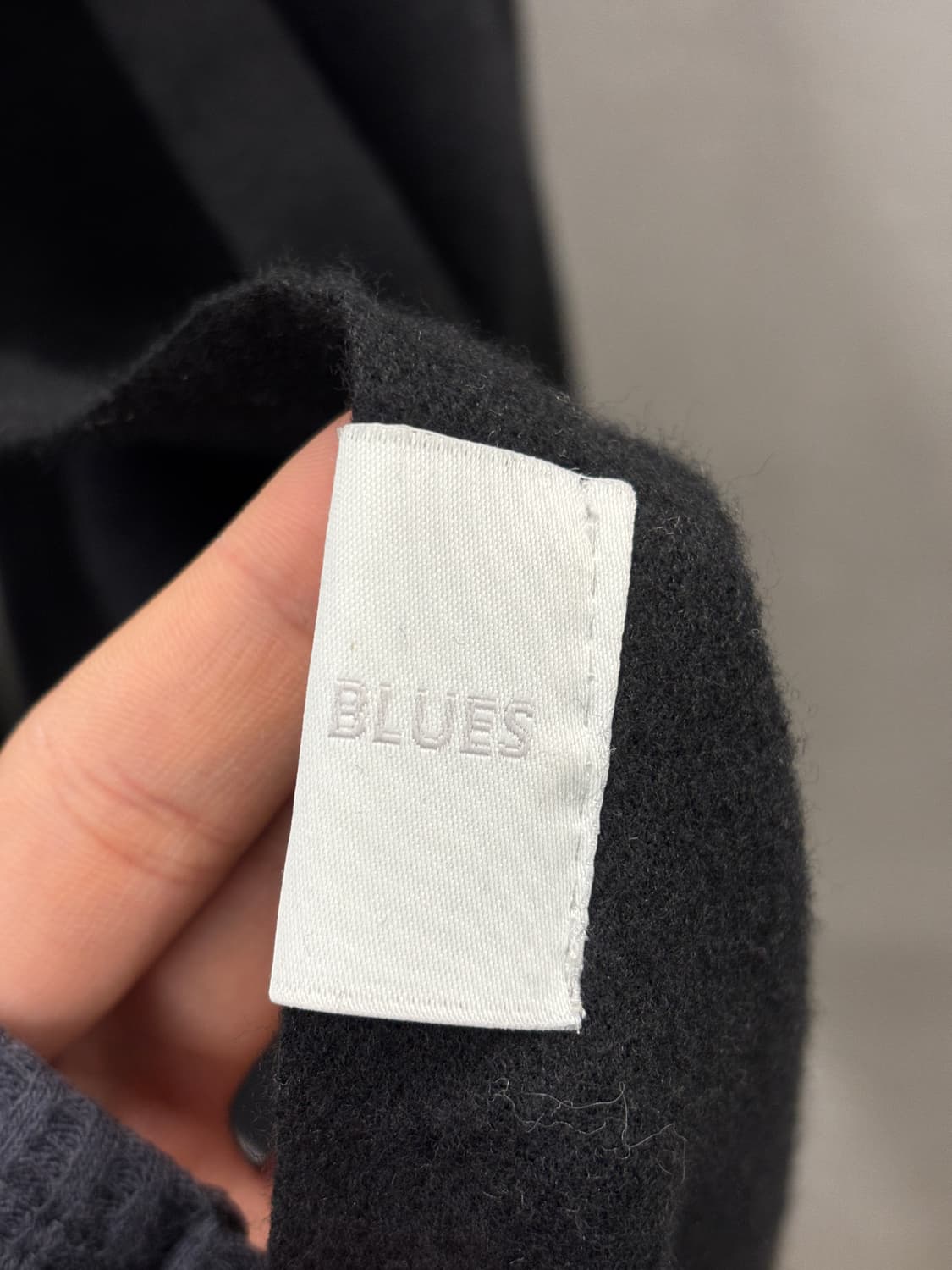 서울블루스 블랙 머플러 상품이미지4