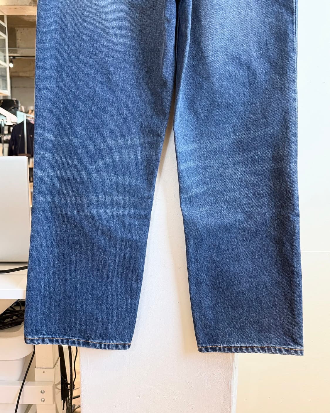 가니 데님 스트레이트 팬츠  상품이미지6