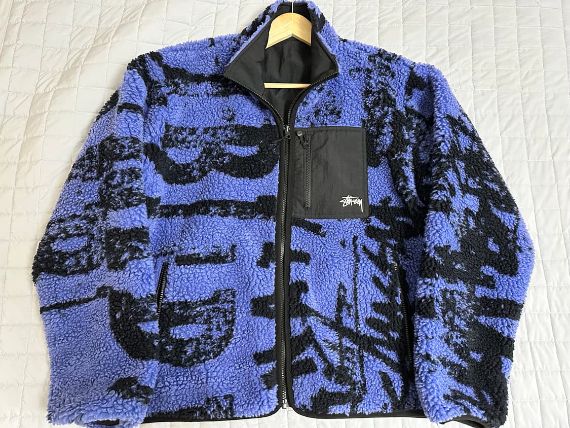 스투시 쉐르파 리버시블 자켓 (L) 상품이미지2