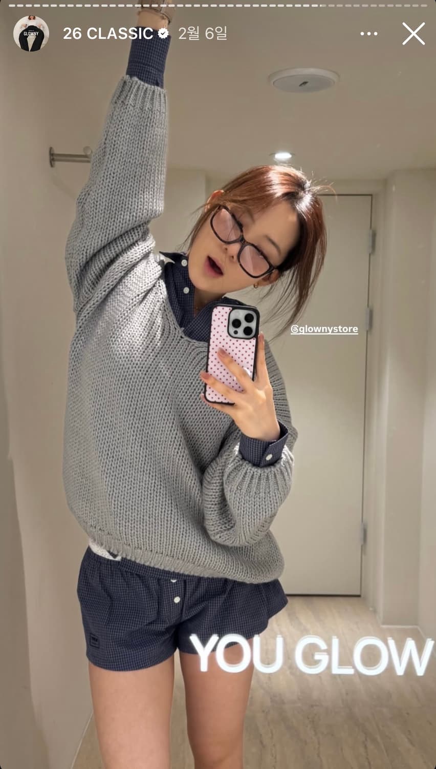 글로니 셔츠 G CLASSIC EMBROIDERED BUTTON-UP  상품이미지2