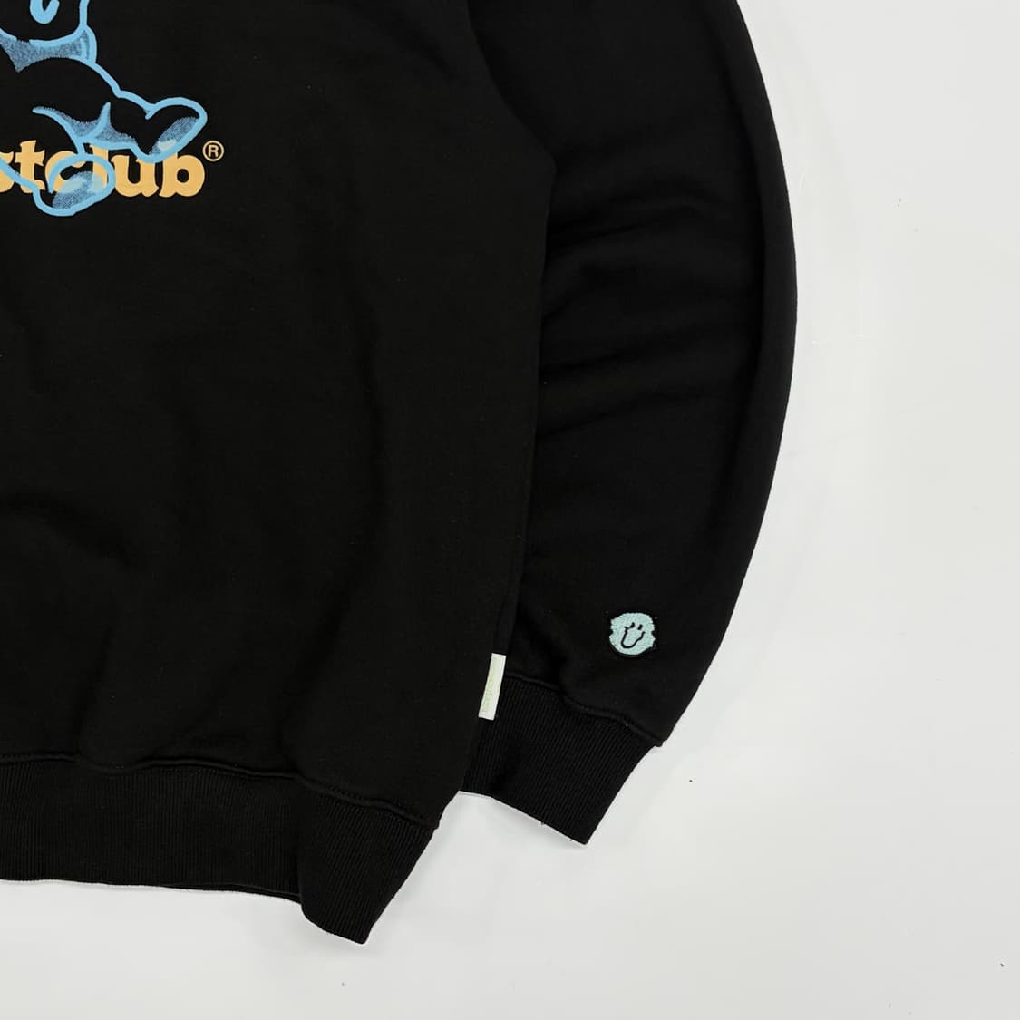 나이스고스트클럽 블랙 베어 맨투맨 M 상품이미지4