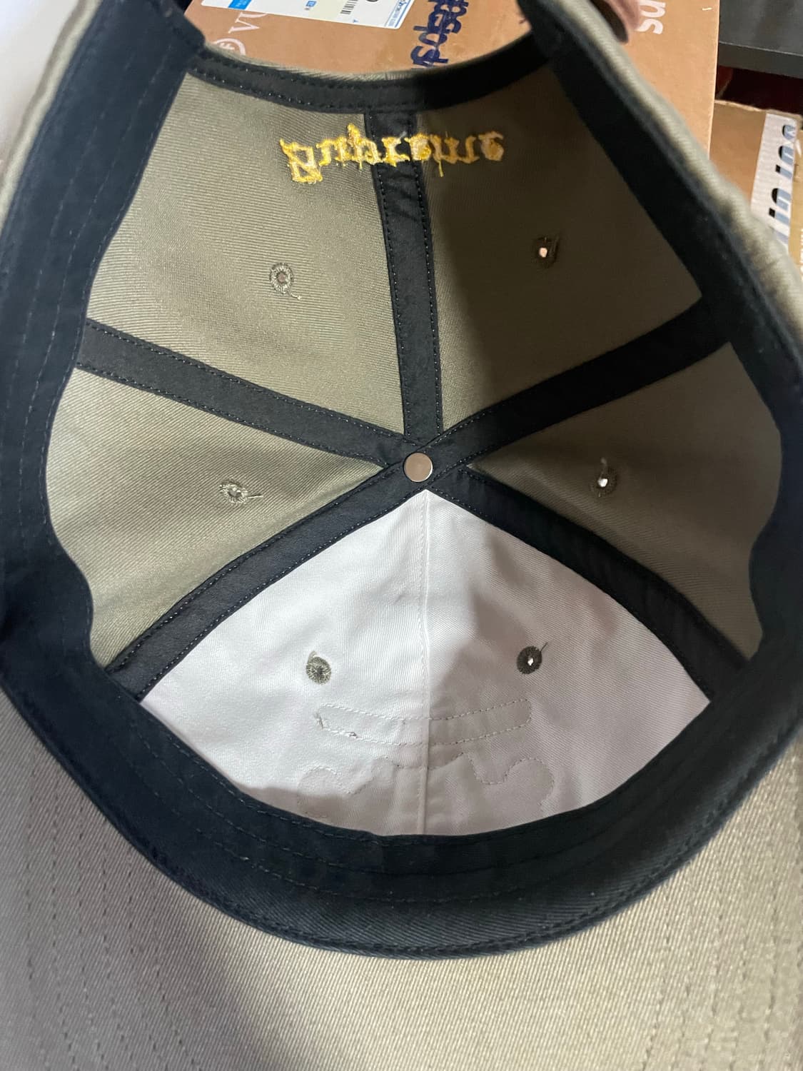 슈프림 불리온 드래곤 6 패널 볼캡 올리브 상품이미지3