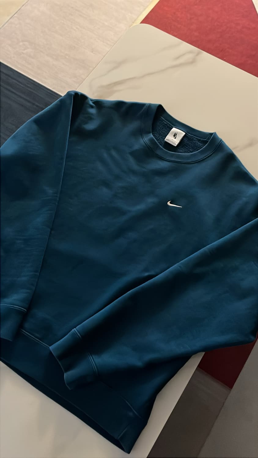 나이키 NRG 솔로 스우시 발레리안 블루 맨투맨 L 100 상품이미지1