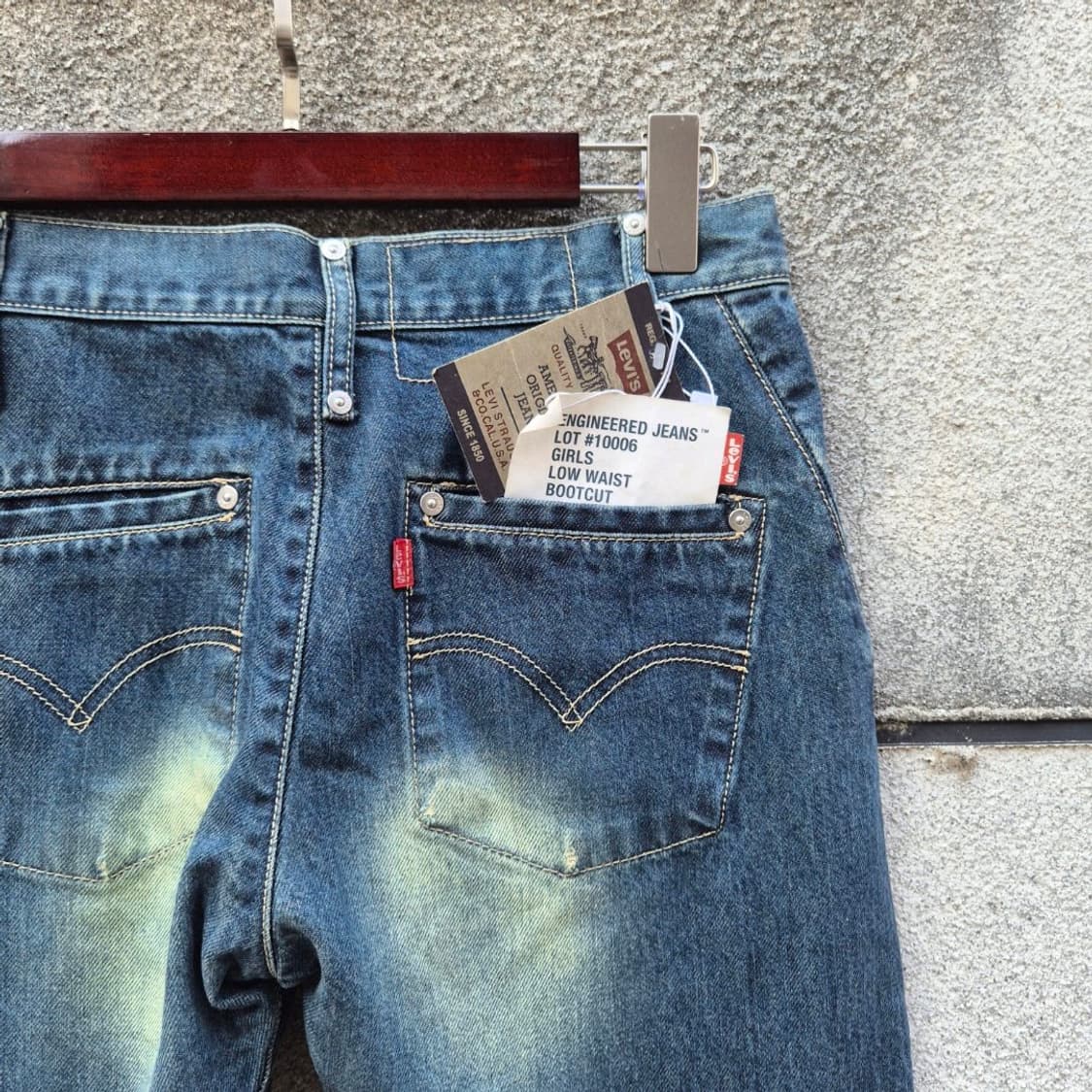 29) 00s Levi's 리바이스 엔지지어드진 LOW WAIST 부츠컷 상품이미지4