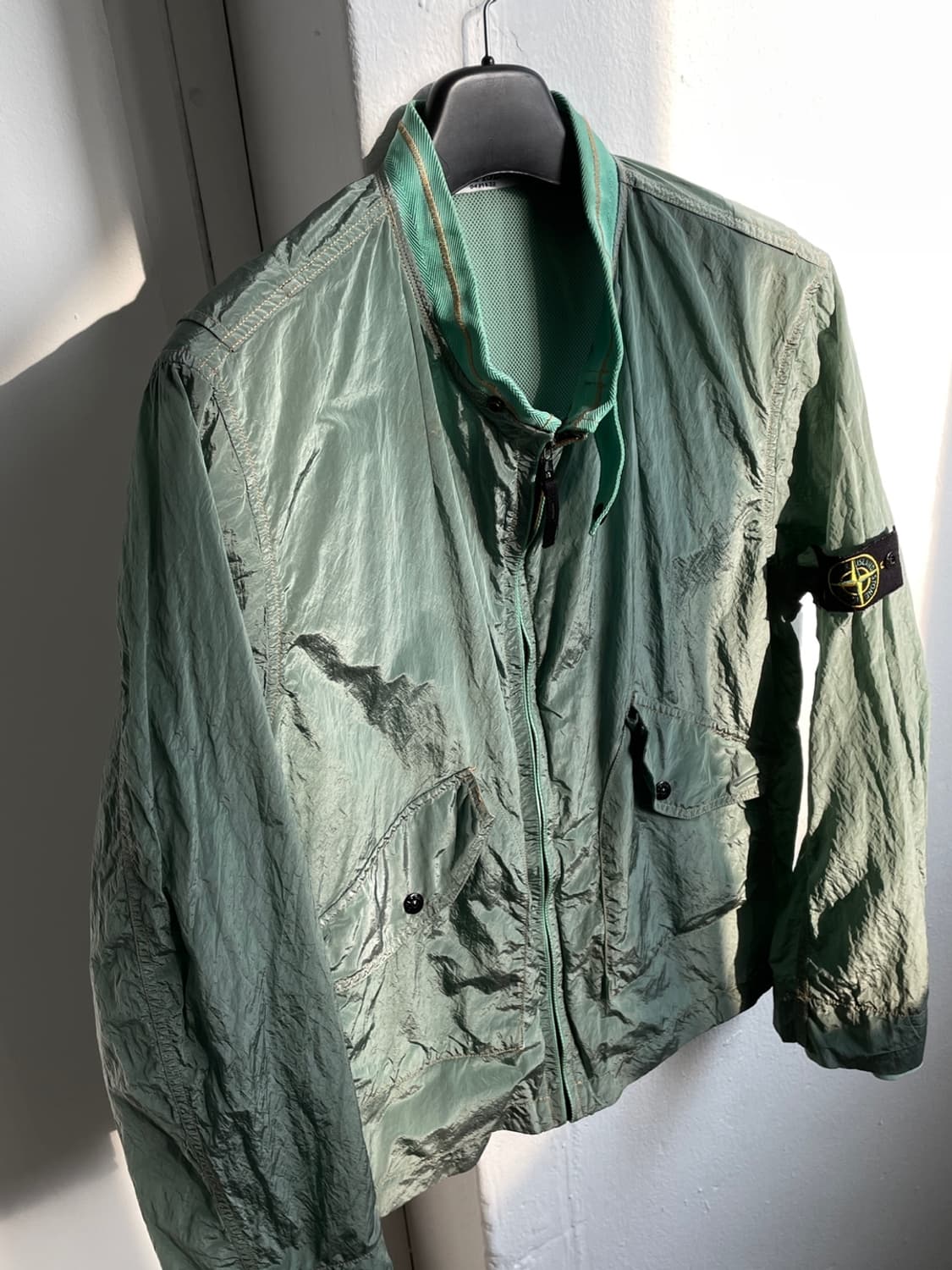 스톤 아일랜드 나일론 메탈 자켓 상품이미지4