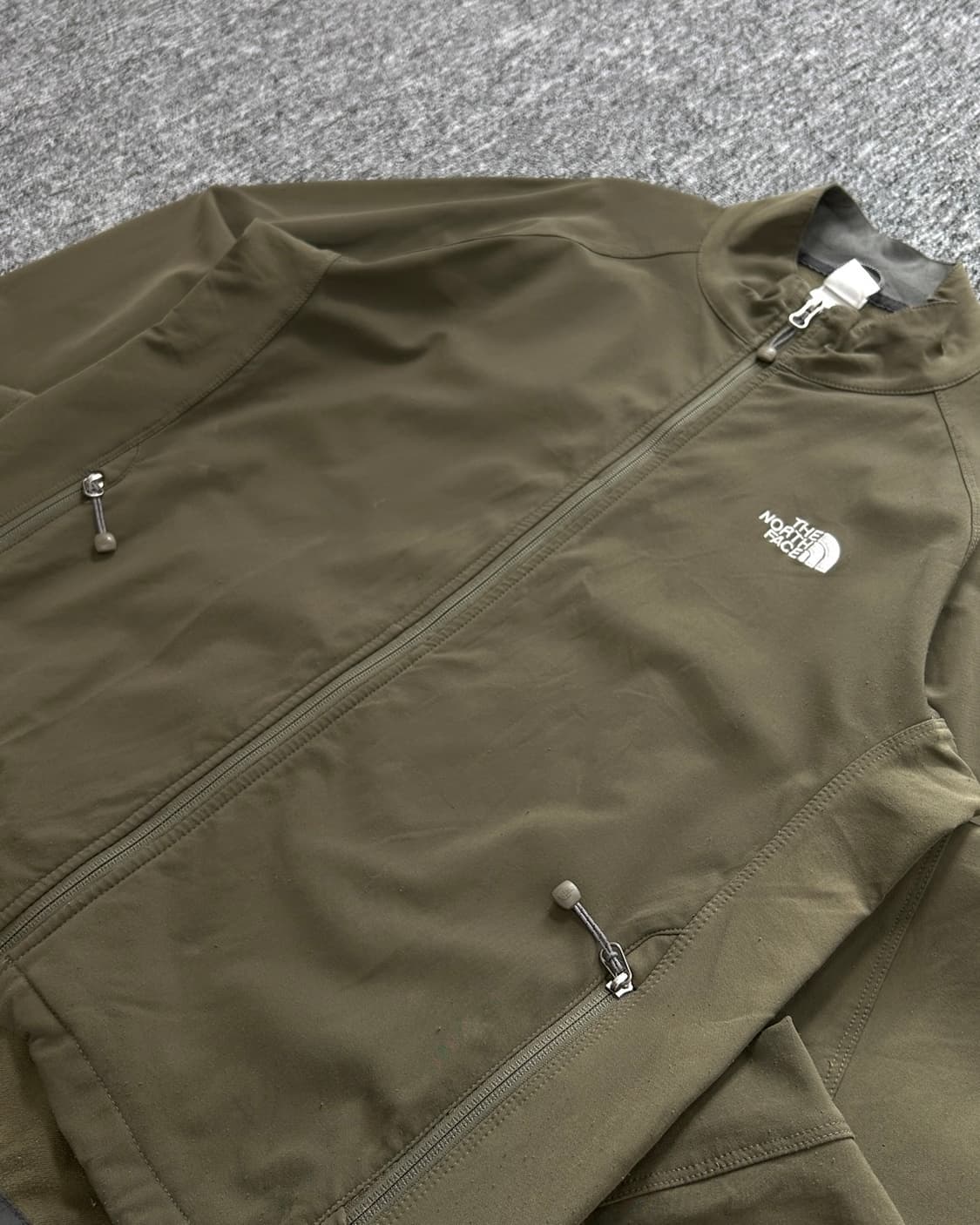 노스페이스 APEX 브라운 소프트쉘 자켓 상품이미지3