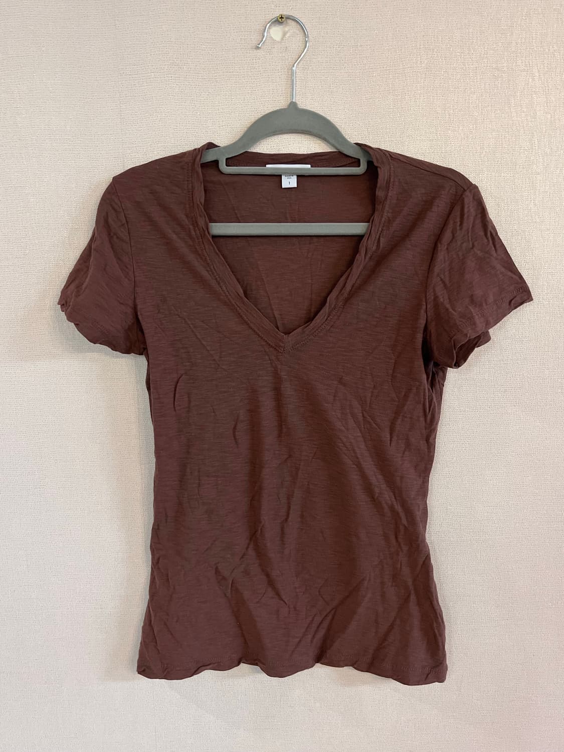 James Perse 브이넥 티셔츠 상품이미지1