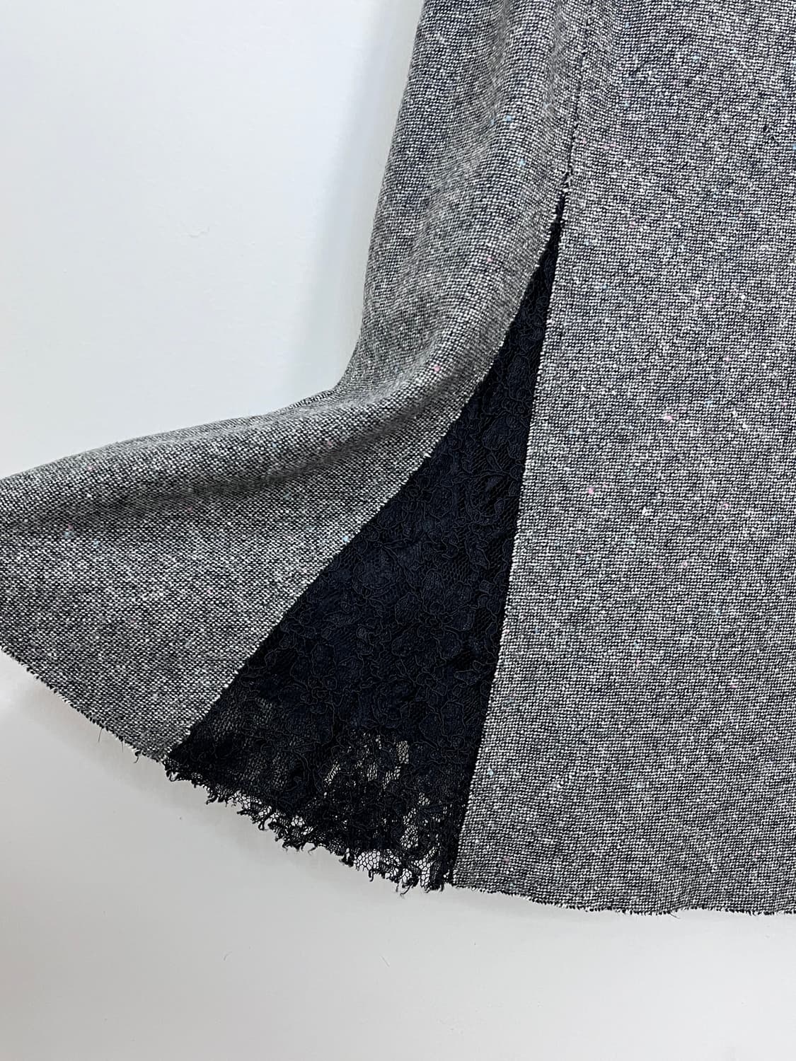 차콜 디테일 스커트  상품이미지6