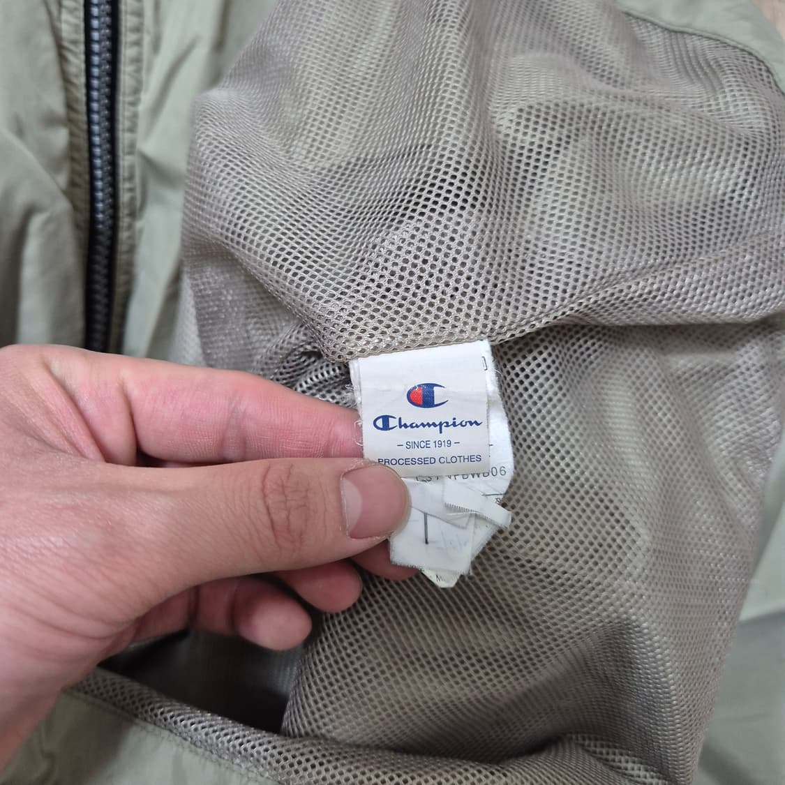 챔피온 USA 어센틱 EST 1919 남성 바람막이 자켓 L(100) 상품이미지6