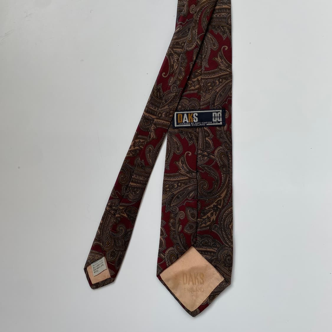 닥스(DAKS) 페이즐리 명품 정품넥타이 7.7cm 상품이미지3