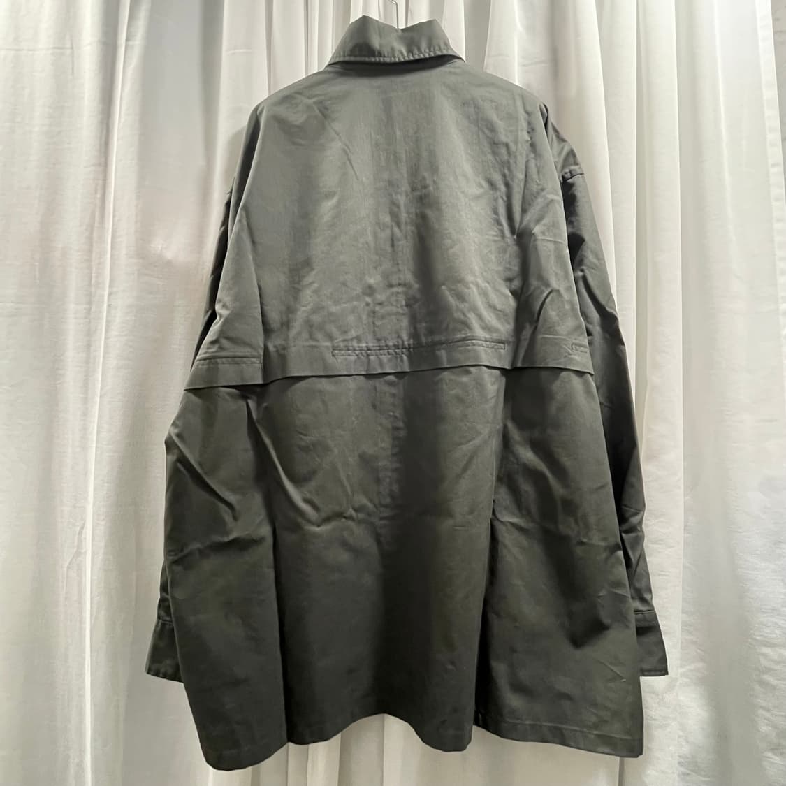 유니클로U/ 유틸리티 셔츠 그레이/ XXL 상품이미지7