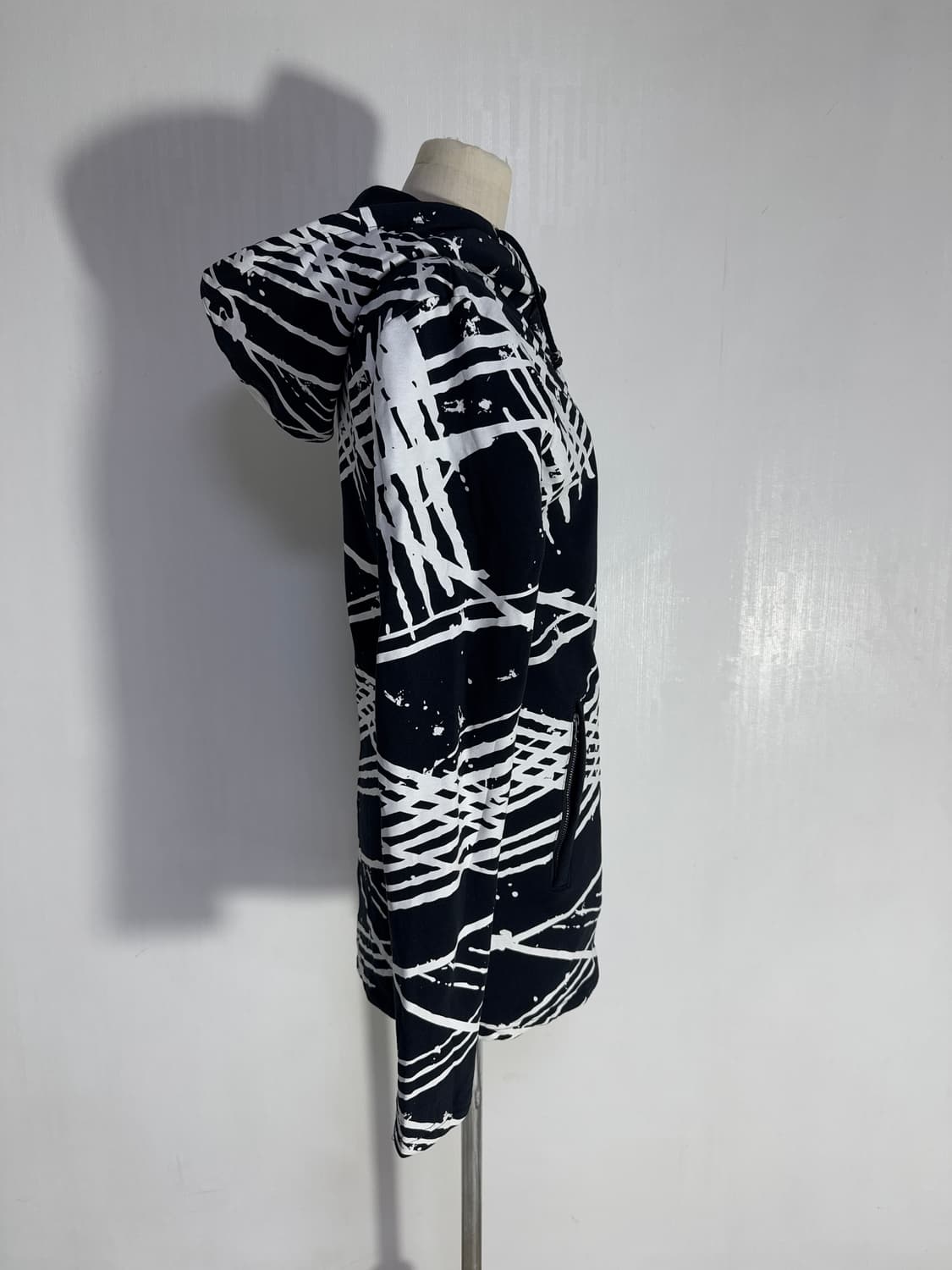 Civarize  와이어 스웻후드 파카 y2k vkei 다크스트릿 상품이미지3