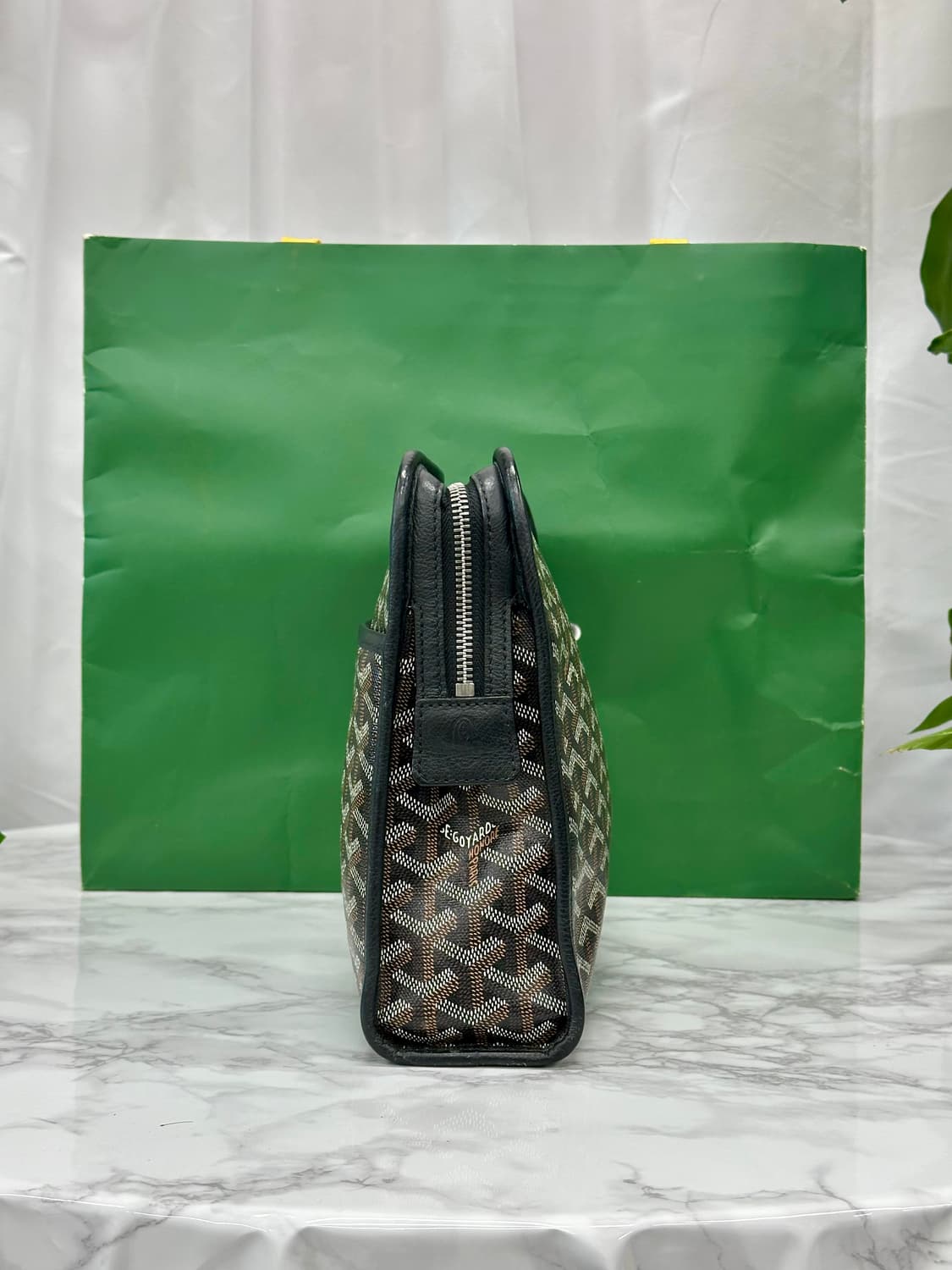 [정품] 고야드 쥬방스 클러치 블랙 GM 상품이미지3