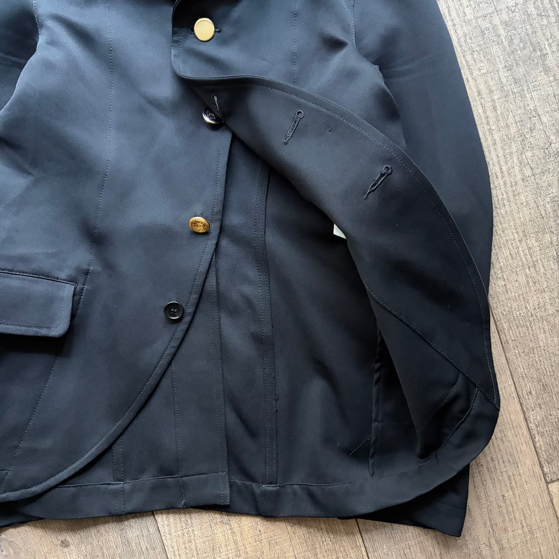 Button Detail Round Cut Jacket 상품이미지4