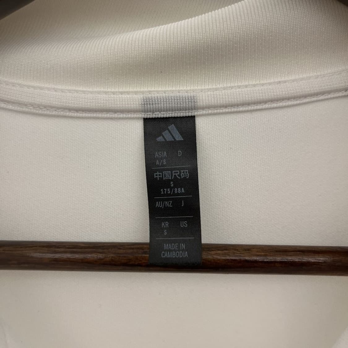 아디다스 빈티지 캐주얼 스트릿 삼각로고 져지 집업 S C11873 상품이미지5
