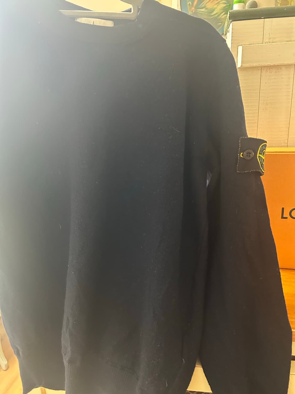 (정품) 스톤아일랜드 네이비 니트 XL 상품이미지2