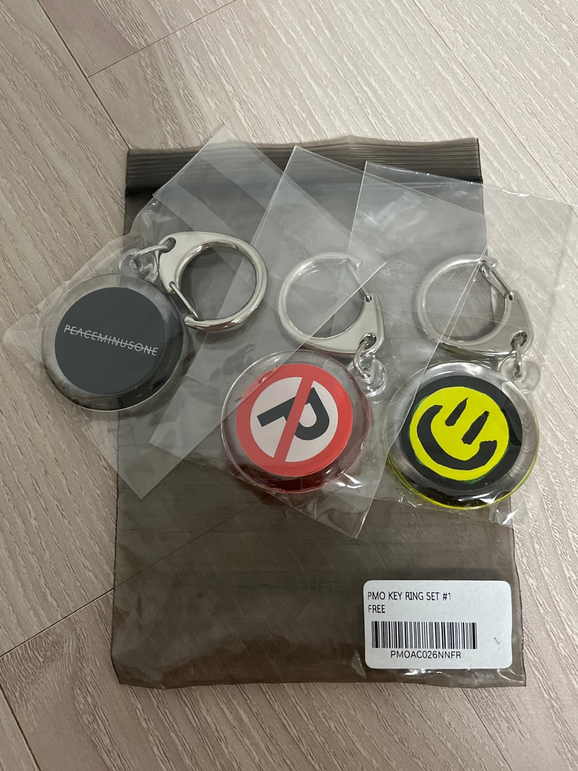 피스마이너스원 키링 상품이미지2