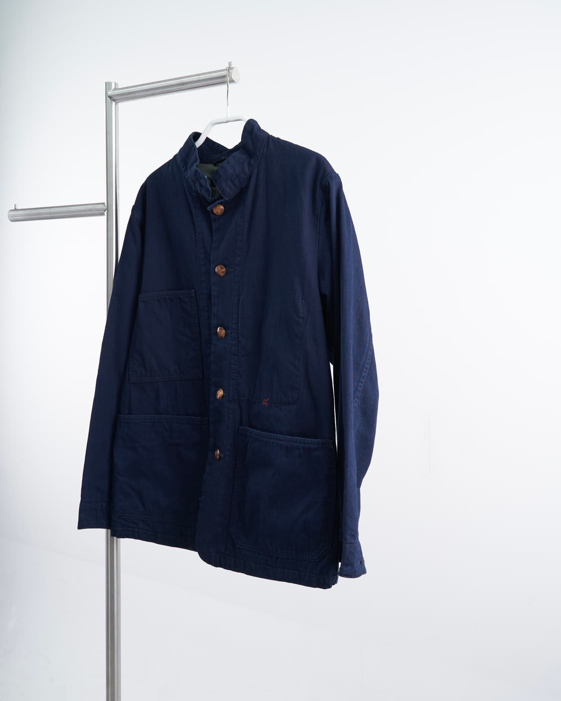 45 rpm 포켓 골드버튼 디테일 코튼 자켓 상품이미지3